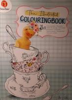 Kleurboek met voorgekleurde dieren Kuikentje NIEUW