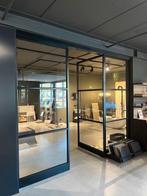 Stalen scheidingswanden met schuifdeur en taatsdeur, Ophalen, Zo goed als nieuw