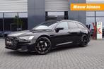 Audi A6 Avant 50 TFSIe quattro S Competition/Panodak/21 Inch, Automaat, Gebruikt, Met garantie (alle), Zwart