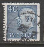 Zweden 1951 - Koning Gustav VI Adolf, Postzegels en Munten, Postzegels | Europa | Scandinavië, Zweden, Ophalen, Gestempeld