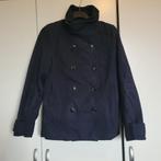 Donkerblauwe Jas H&M - maat 42, Kleding | Dames, Jassen | Winter, Blauw, Maat 42/44 (L), H&M, Ophalen of Verzenden