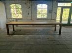 Authentieke Boerentafel - abdijtafel - landelijk tafel, Huis en Inrichting, Tafels | Eettafels, Gebruikt, 200 cm of meer, Nb, Nb