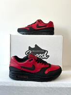 Nike Air Max 1 LTR Premium Gym Red Black (EU 42), Zwart, Nike, Ophalen of Verzenden, Sneakers of Gympen