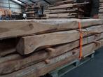 Plantage Teak balken 12x12 Winddroog, Ophalen, Nieuw, 250 cm of meer, Balken