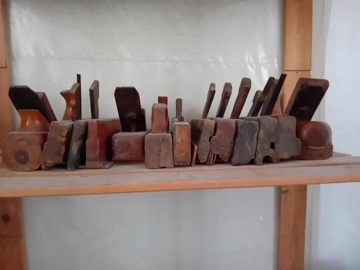 Antieke Profielschaven Collectie, Antiek en Kunst, Antiek | Gereedschap en Instrumenten, Ophalen of Verzenden