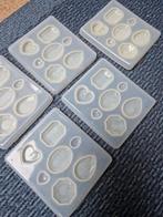 Siliconen mallen voor epoxy sieraden, Hobby en Vrije tijd, Kralen en Sieraden maken, Ophalen of Verzenden, Zo goed als nieuw, Overige typen