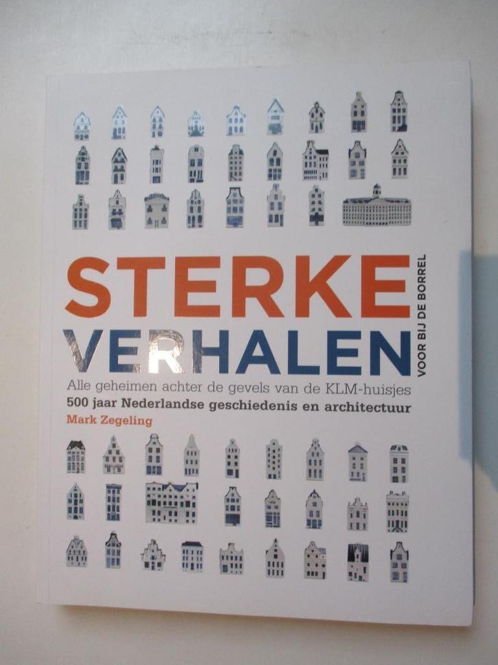 Sterke Verhalen. Boek over KLM-huisjes, Verzamelen, KLM Huisjes, Gebruikt, 81 t/m 91, Gevuld, Ophalen of Verzenden