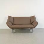 ACTIE!! 2x Leolux Tango 2-zits/192cm Bank Taupe - Gepolijst, Huis en Inrichting, Banken | Bankstellen, Niet ingevuld, 150 tot 200 cm