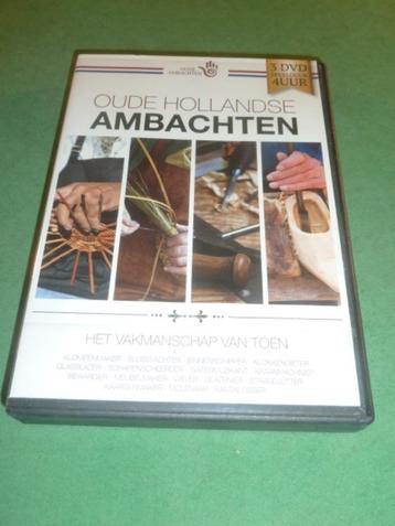 Oude Hollandse ambachten 3 dvd-box beschikbaar voor biedingen