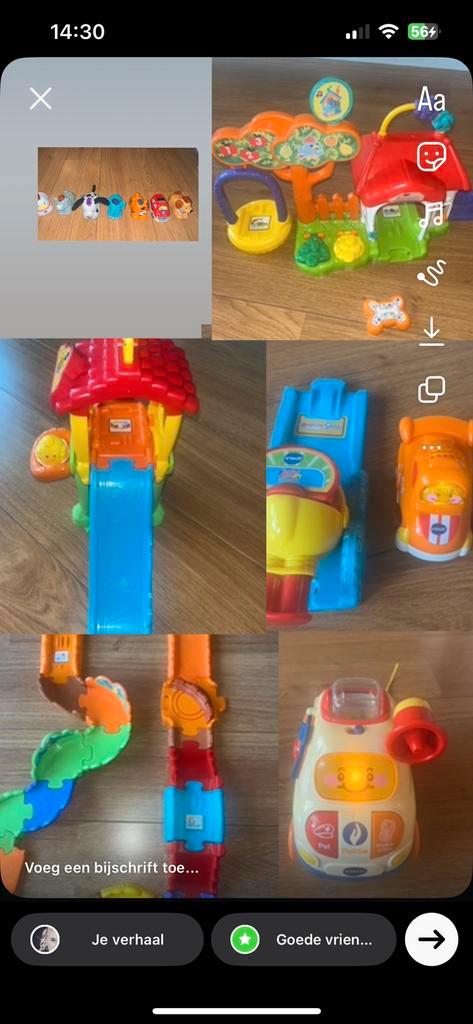 Vtech zoefzoef en toettoet, Kinderen en Baby's, Speelgoed | Vtech, Zo goed als nieuw, Ophalen of Verzenden