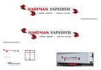 Vrachtauto decal 1:50 Hartman Expeditie Poeldijk ( trailer), Hobby en Vrije tijd, Modelauto's | 1:50, Verzenden, Nieuw, Bus of Vrachtwagen