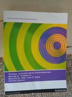 Thomas' Calculus Early Transcendentals 12e editie, Boeken, Ophalen of Verzenden, Gelezen, Pearson, Natuurwetenschap