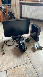 Xbox 360 gaming setup, Spelcomputers en Games, Spelcomputers | Xbox 360, 250 GB, Met 1 controller, Gebruikt, Ophalen of Verzenden