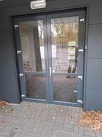 Dubbele buitendeur kunstof kozijn 185 x 250 cm, Doe-het-zelf en Verbouw, Deuren en Horren, Ophalen, Kunststof, Gebruikt, Buitendeur