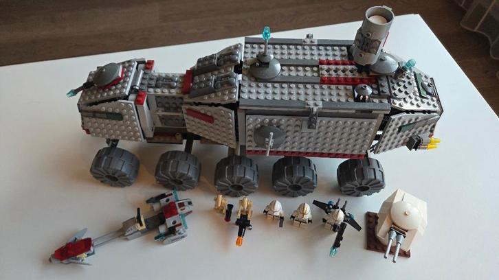 Lego Star Wars Set 7261 Clone Turbo Tank, Kinderen en Baby's, Speelgoed | Duplo en Lego, Zo goed als nieuw, Lego, Complete set