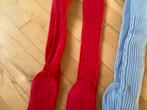 Kniekousen, met kabel motief, lange kousen, rood en grijs., Kleding | Dames, Sokken en Kousen, Sokken en Kniesokken, Ophalen of Verzenden