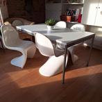 Vintage, Herman Miller Panton chairs,  4 stuks, Ophalen, Kunststof, Gebruikt, 50 tot 100 cm