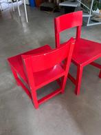 2 Joep van Lieshout stoelen, Ophalen, Gebruikt, Twee, Rood