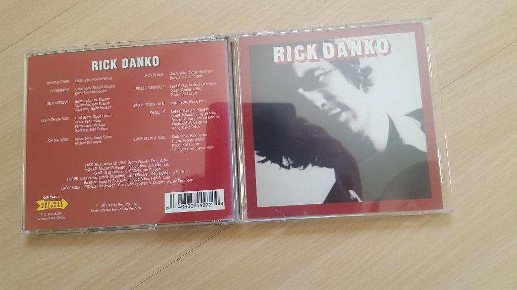 Rick Danko-Rick Danko CD (The Band) Clapton Doug Sahm  Helm, Ophalen of Verzenden, 1980 tot 2000, Zo goed als nieuw