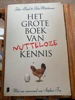 John Mitchinson - Het grote boek van nutteloze kennis, Ophalen of Verzenden, Zo goed als nieuw, John Mitchinson; John Lloyd
