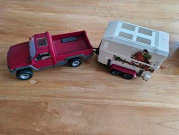 Schleich Pick-up met trailer beschikbaar voor biedingen