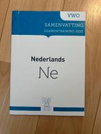 Luzac Samenvatting Examentraining 2023 Nederlands VWO, Ophalen of Verzenden, Zo goed als nieuw, VWO, Nederlands