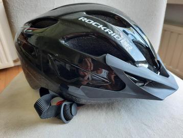 Rockrider fietshelm MTB zwart maat M beschikbaar voor biedingen
