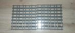 Lego trein rails recht 9v 9 volt 16x 4564 4563 4565 4558, Ophalen of Verzenden, Zo goed als nieuw, Complete set, Lego