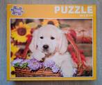 Legpuzzel 1000 stukjes - Golden Retriever Puppy, Ophalen of Verzenden, 500 t/m 1500 stukjes, Zo goed als nieuw, Legpuzzel