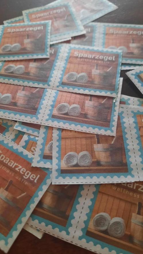 Zegels voor dagje Wellness 0.25ct per zegel, Tickets en Kaartjes, Kortingen en Cadeaubonnen, Twee personen, Spa of Sauna, Kortingsbon