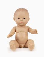 Minikane pop Vintage Gordi Louis jongenspop bruine ogen 34cm, Kinderen en Baby's, Speelgoed | Poppen, Nieuw, Ophalen of Verzenden