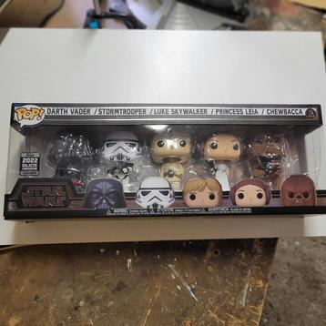5 in 1 Star Wars Funko Pop! Galactic Convention beschikbaar voor biedingen