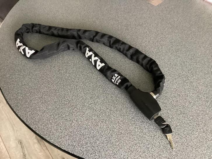 AXA Absolute 5  Kettingslot  - 110 cm  z.g.a.n, Fietsen en Brommers, Fietsaccessoires | Fietssloten, Zo goed als nieuw, Kettingslot