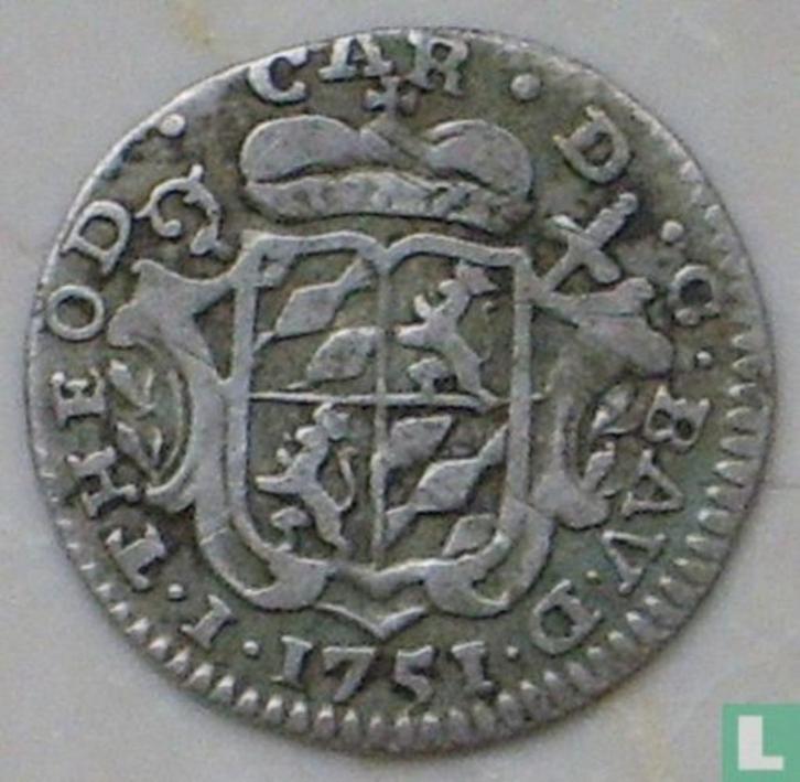 2 x Munt Luik 1 plaquette 1751, Postzegels en Munten, Munten | België, Setje, Metaal, Zilver, Ophalen of Verzenden