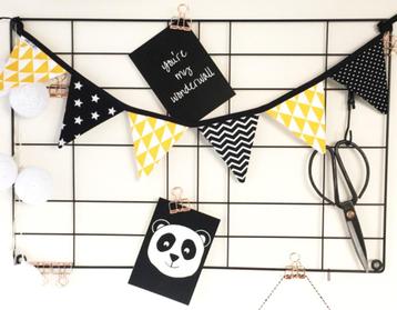 stoffen mini slinger kinderkamer okergeel maciel 1 meter beschikbaar voor biedingen