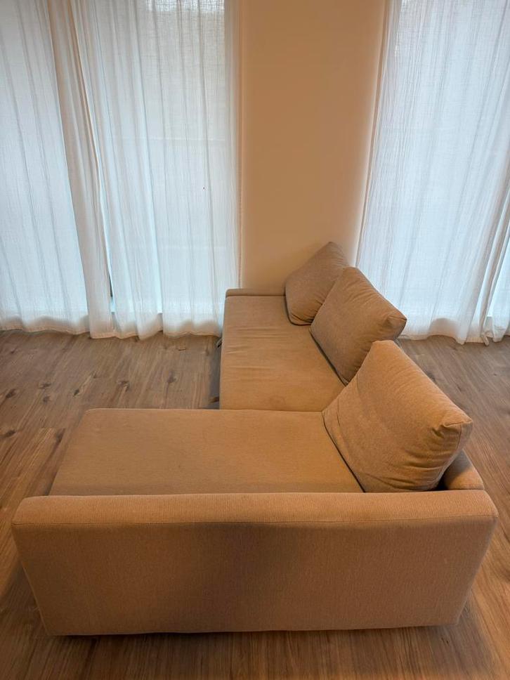 FRIHETEN Hoekbank slaapbank met opbergruimte - Lichtgrijs, Huis en Inrichting, Banken | Sofa's en Chaises Longues, Zo goed als nieuw