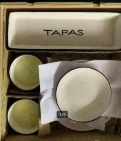 Tapasset, set tapas spullen; ongebruikt, Huis en Inrichting, Keuken | Servies, Zo goed als nieuw, Ophalen of Verzenden