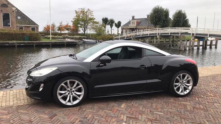 Peugeot RCZ 1.6 THP 2012 Zwart, Auto's, Peugeot, Particulier, RCZ, Benzine, B, Coupé, Handgeschakeld, Geïmporteerd, Zwart, Leder