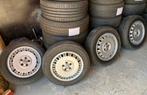 Zeer nette originele 15” lichtmetalen Alfa GTV6 velgen 5x98