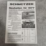 Oude brochure van Schmotzer  landbouw mechanisatie, Ophalen of Verzenden