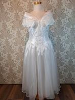 Vintage '80s Jurk - Bruid, Trouw, Carnaval - Mt 40, Maat 38/40 (M), Carnaval, Ophalen of Verzenden, Zo goed als nieuw