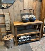 Teakhouten wandmeubel - wandkast, Ophalen, Met plank(en), -, -