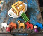 Tuppertoys, speelgoed van Tupperware, Noah’s ark met dieren, Ophalen of Verzenden, Zo goed als nieuw