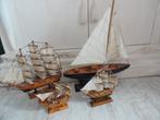 Set van 4 model bootjes, Ophalen of Verzenden, Zo goed als nieuw