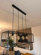 Eettafel hanglamp industriele stijl staal, Huis en Inrichting, Lampen | Hanglampen, Ophalen, Zo goed als nieuw