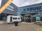 Dethleffs C'Joy 420 QSH netjs, mover en luifel, Caravans en Kamperen, Schokbreker, Overige typen, Bedrijf, Treinzit