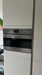 Smeg combi magnetron/oven, Witgoed en Apparatuur, Ovens, 45 tot 60 cm, Gebruikt, Oven, Ophalen of Verzenden