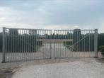 Degelijke dubbele B&G poort, Ophalen, Met poort, Gebruikt, Spijlenhekwerk