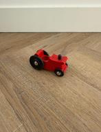 ZGAN vintage rood Brio houten trein 33622 tractor trekkerset, Ophalen of Verzenden, Zo goed als nieuw
