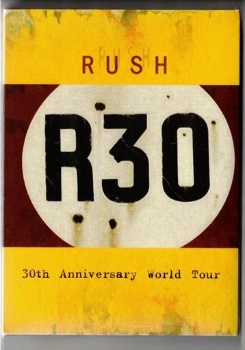 RUSH 2DVD R30 - 30th Anniversay World tour beschikbaar voor biedingen